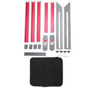 Outil Gabarit Escalier, Aluminium Pliable, 17.9-58.9 Pouces - Précision Professionnelle, Résistance et Polyvalence, Menuiserie et Rénovation