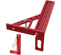 Outil Géométrie Étudiant Architecture Léger Portable | Bords épais robustes, résistance chocs, usage intensif, projets pour bois bricolage, longue durée vie(A)