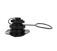 Outil gonflable octogonal de valve de bec de TPU (Noir)