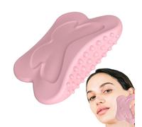 Outil Grattoir Visage, de Grattoir Facial en Silicone, Accessoire Beauté Réutilisable Massage Main Femme Homme Conjoint Parent