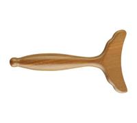 Outil Gua Sha en Bois Queue de Sirène pour Massage du Visage | Massage Profond et Doux, Améliore la Définition, Usage Maison ou Salon, Format Portable, Soin Spa