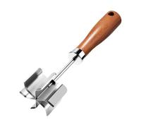 Outil Hachoir à Viande - 23,49x5,99x5,99 cm Hachoir à Viaande | Presse-purée avec manche en bois, broyeur de hamburgers culinaires | Pour le service de restauration Viande de restaurant à domicile