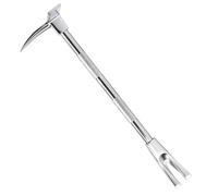 Outil Halligan (24/30/36/42 po) en acier forgé haute résistance | Outils d'intervention et d'effraction en acier au carbone haute résistance pour pompiers et services d'urgence
