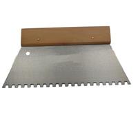 Outil He926250 Truelle crantée, rectangulaire mm ; 125 mm (lot de 100)