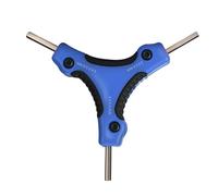 Outil hexagonal compact en forme de Y en acier au carbone haute résistance avec poignée ergonomique pour projets d'artisanat et de conduite en plein air