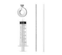 Outil hydraulique pour chariot élévateur - Jauge de niveau précise pour suspensions de moto, seringue de 60 ml, tube de mesure de 300 mm, kit d'entretien robuste | Entretien hydraulique, essais