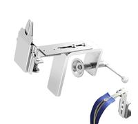 Outil Installation Curseur Fermeture Éclair Universel - Fixation Double Tête Machine à Coudre | Pince Gabarit Montage Rapide Auxiliaire | Attache Glissière Sacs Vêtements Mercerie