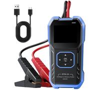 Outil intelligent d'analyse de charge de batterie de véhicule Affichage 6,1 cm 12 V 24 V Compatibilité professionnelle Évaluation de la santé de la batterie du véhicule Moniteur de santé de la