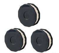 Outil Lubrifiant pour chaîne Vélo Roller pour précis Éclaboussures | Application précise, pour zéro éclaboussure, économie d'huile 91%, design compact, usage facile(3PCS black)
