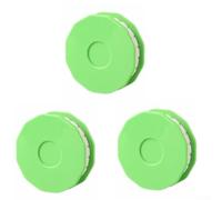 Outil Lubrifiant pour chaîne Vélo Roller pour précis Éclaboussures | Application précise, pour zéro éclaboussure, économie d'huile 91%, design compact, usage facile(3PCS green)