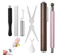 Outil magnétique pour ongles Set pailleté pour French manucure