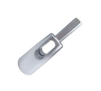 Outil Mandrin Perceuse Et Gabarit - Poignée Hexagonale En Acier Au Carbone Portable - Accessoire Perceuse pour Outil de Torsion de Fil - Enroulage Nouage Enfilage Maison Jardin Renfort Grillage