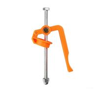 Outil manuel de distribution de pâte à souder pour assemblage électronique avec corps stable et mécanisme de piston réactif (orange)