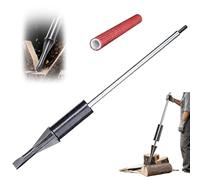 Outil manuel de fendage du bois, fendeur de bûches portable robuste avec poignée antidérapante, idéal pour une utilisation sur une cheminée et un feu de camp