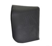 Outil manuel de finition de calfeutrage pour finition de mastic et grattoir à joints avec matériau polyuréthane, outil pratique pour projets d'amélioration de la maison et de décoration, 1 pièce (noir