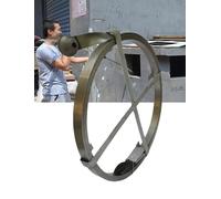 Outil manuel de nettoyage de canalisation, barre de fer plate pour l'entretien extérieur de la propriété