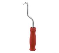Outil manuel de torsion de fil de fer de construction, outil à main en acier avec poignée antidérapante pour la torsion du métal du béton, bleu ou rouge (210 mm) (rouge)