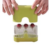 Outil manuel dénoyauteur à cerises | Presse manuelle pour dénoyauter les - Dénoyauteur à cerises de type presse | Pour Maison, Restaurant, Famille, Pâtisserie et Préparation de Repas