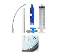 Outil Mastic d’Injection pour Vélo 60ml, Kit Tubeless Seringue avec Outil de Retrait de Valve, Injecteur de Sealant Tubeless Produit d’Étanchéité Tubeless pour Réparation de Pneus Tubeless de Vélo