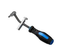 Outil mécanique pour enlever les joints | Environ 19,6 cm de long, finition texturée et structure en acier à haute teneur en carbone pour les tâches d'entretien du