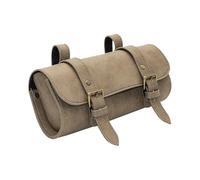 Outil Moto Fourche Sacoches Guidon Sissy Bar Sac Rangement pour Y&amaha(Brown Gray)