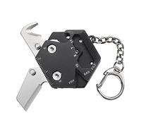 Outil Multifonction 14 en 1 Couteau Suisse outil de poche multifonction Porte clef multifonction pour Camping Randonnée