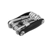 Outil multifonction 15 fonctions chc 2-2.5-3-4-5-6-8 + torx 25-10 + tournevis plat et cruciforme + dérive-chaine 9-10-11v et clés a rayon 2-2.2 Newton Noir