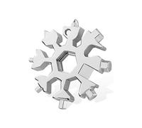 Outil multifonction 18 en 1 Flocon de Neige Hobbytech en Acier Inoxydable Puissant Résistant Portatif pour Quotidien Voyage Camping .