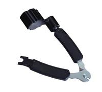 Outil multifonction 3 en 1 pour cordes de guitare - Extracteur de broches de guitare - Enrouleur de cordes de guitare