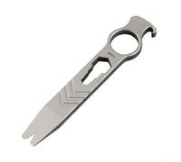 Outil multifonction avec poignée ergonomique, léger et compact, parfait pour un usage quotidien avec pied-de-biche et tournevis (délavé à la pierre)