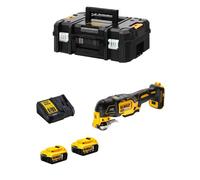 Outil Multifonction DeWALT DCS355P2T (2 x 5,0 Ah + DCB115 + TSTAK II)
