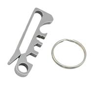 Outil multifonction Edcs en alliage compact pour connecter rapidement 8 mm/6 mm Clé pour campeurs Projets en plein air Clip