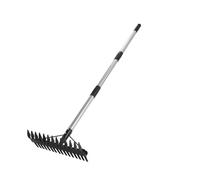 Outil multifonction en acier inoxydable idéal pour couper l'herbe et la collecte des déchets dans les jardins résidentiels Outil de cour en acier inoxydable pour un entretien efficace du sol et