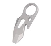 Outil multifonction en alliage métallique avec clé à | Petit outil métallique Portable combinant clé à pied de biche et ouvre-bouteille pour Camping randonnée