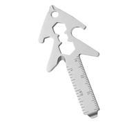 Outil Multifonction Extérieur | Tournevis Règle Clé 8 en 1 pour Extérieur,Équipement de Survie Portable pour Extérieur Accessible à la Main pour Hommes Femmes et Toute la Famille
