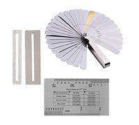 Outil multifonction Luthier de précision pour le nivellement des frettes, règle de jauge d'action de corde, jauges d'épaisseur de 32 pièces, protections de frette de touche