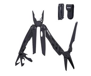 Outil multifonction NEXTORCH MT10 16-en-1, , pince multifonctions en acier inoxydable avec couteau de poche 50Cr15MoV, grands ciseaux, outil EDC pour le camping et les activités de plein air
