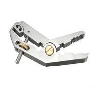 Outil Multifonction Pocket Grip 14 en 1 Acier Inoxydable avec Réglable et Décapsuleur pour Camping Randonnée EDC 10x6cm(Silver)
