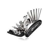 Outil multifonction - ROCKBROS - Kit de réparation vélo - 16 outils - Pliable - Compact