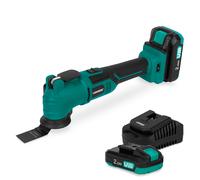 Outil multifonction sans fil 20V | avec 2 batteries 2.0Ah et chargeur rapide