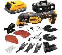 Outil multifonction sans fil - DeWalt - 18V XR - 1 7Ah - 3 vitesses - Moteur sans balais