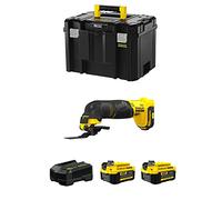 Outil Multifonction STANLEY FatMax SFMCE500M2T (2 Batteries de 4,0 Ah + Chargeur + TSTAK VI)