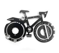Outil Multifonction Vélo avec Décapsuleur, Kit de Réparation Multifonctions en Acier Inoxydable, Cadeau Original pour Cyclistes et Passionnés de Plein Air