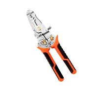 Outil Multifonctionnel De Dénudage De Fil D'acier Carbone 10 En 1 Adapté À Une Coupe De Sertissage Sécurisée Et À Une Manipulation Antidérapante Pince À Sertir Et Dénudeur Professionnel