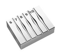 Outil multifonctionnel de rainures en acier pour la fabrication d'anneaux et d'accessoires, doté d'un outil professionnel à poignée ergonomique