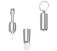 Outil multifonctionnel efficace pour ouvrir les paquets et éjecteur de téléphone en métal - Outil multifonction compact en métal avec ouvre-paquet, brosse et éjecteur de téléphone pour un usage