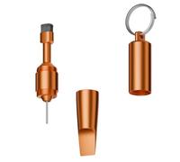 Outil multifonctionnel efficace pour ouvrir les paquets et éjecteur de téléphone en métal - Outil multifonction compact en métal avec ouvre-paquet, brosse et éjecteur de téléphone pour un usage