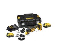 Outil multifonctions 18v (2x4,0 Ah) + accessoires en TSTAK Dewalt Dcs355m2
