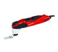 Einhell Outil multifonctions TE-MG 200 CE (200 W,Livré en coffret avec un plateau de ponçage triangulaire, 6 feuilles abrasives, grattoir, lame de scie plongeante pour bois, clé 6 pans)