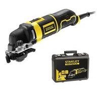 Stanley FATMAX Outil Multifonctions Filaire 300W Nettoyeur Haute Pression Revetement Caoutchouc Avec 1 Coffret et Adaptateurs d'Accessoires Gamme FATMAX Robuste et Ergonomique FME650K-QS